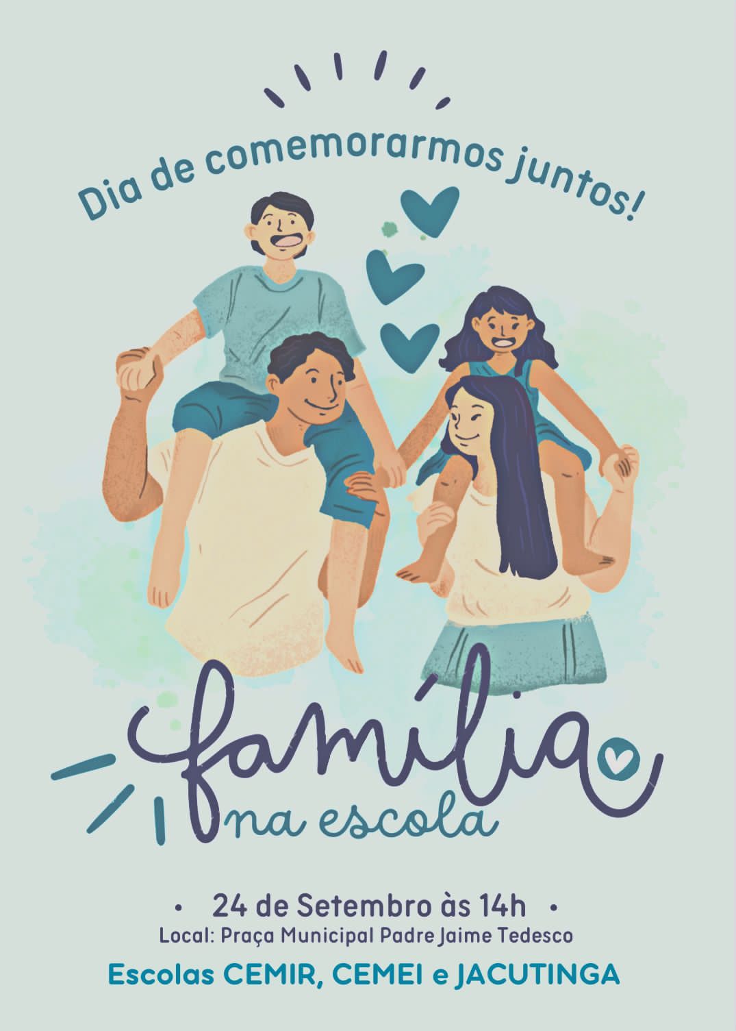 Familia e escola juntos