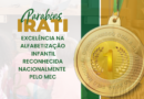 Irati recebe selo Ouro do Ministério da Educação (MEC)